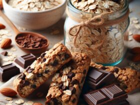 biscotti senza glutine alla farina di avena e cioccolato per uno snack dolce e nutriente