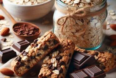 biscotti senza glutine alla farina di avena e cioccolato per uno snack dolce e nutriente