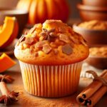 muffin senza glutine alla zucca e cannella per colazioni autunnali