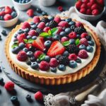 torta senza glutine alla crema di mascarpone e frutti di bosco per dolci ricchi e cremosi