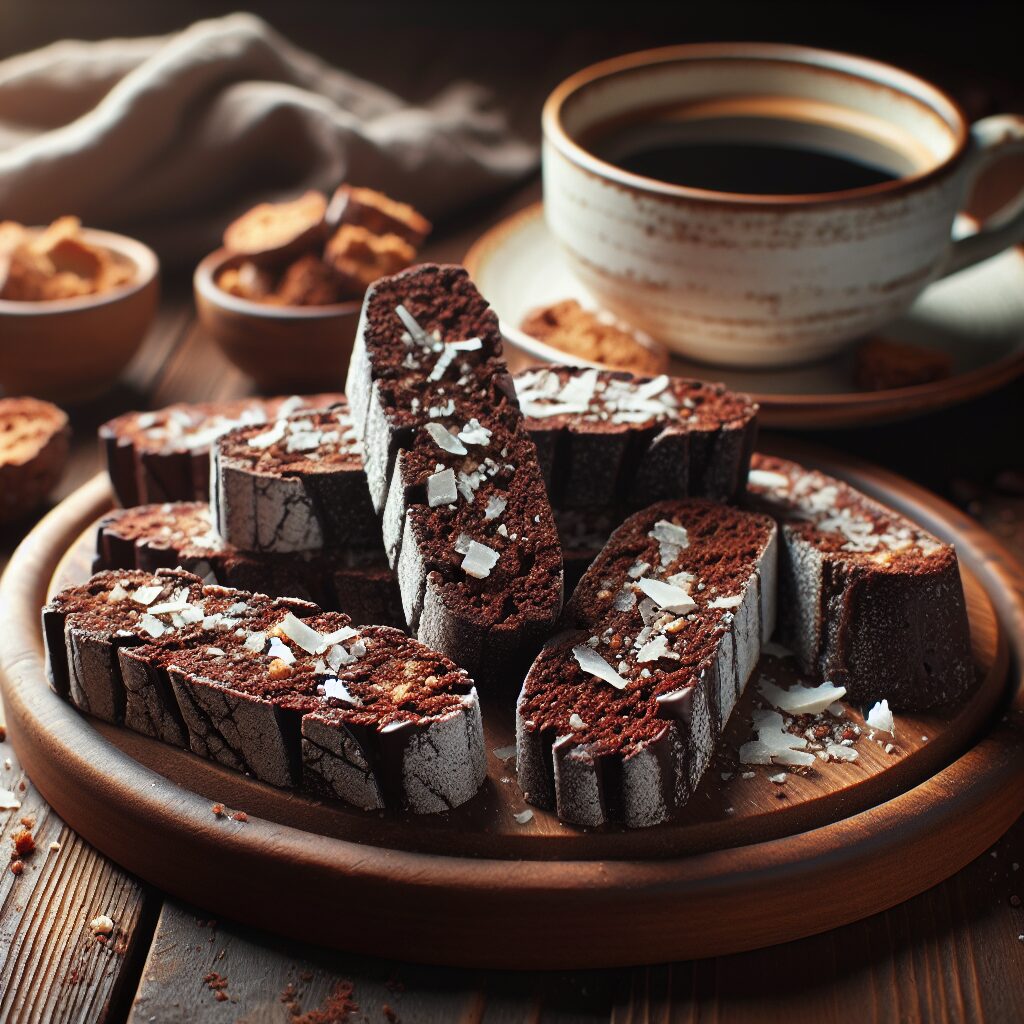 biscotti senza glutine al cioccolato e cocco per snack golosi