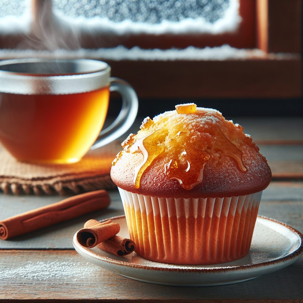 muffin senza glutine al miele e zenzero per colazioni invernali