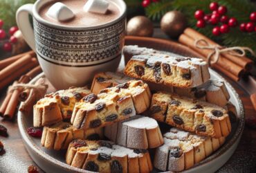 biscotti senza glutine alla cannella e uvetta per uno snack natalizio tradizionale e dolce