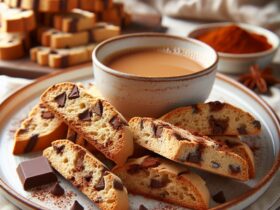 biscotti senza glutine al tè chai e cioccolato per merende speziate e golose