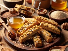 biscotti senza glutine alla quinoa e miele per snack salutari