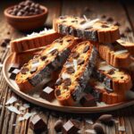 biscotti senza glutine al cioccolato e cocco per snack golosi