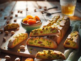 biscotti senza glutine al pistacchio e albicocca per uno snack estivo e nutriente