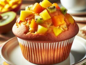 muffin senza glutine ai frutti tropicali per colazioni esotiche