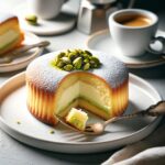 torta senza glutine alla crema di pistacchio per dolci siciliani