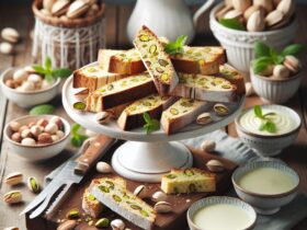 biscotti senza glutine al pistacchio e cioccolato bianco per merende eleganti