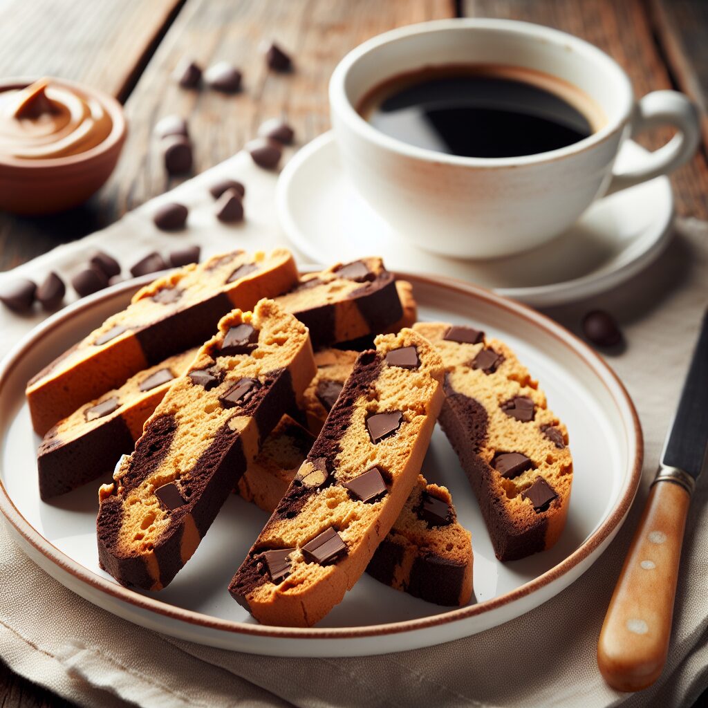 biscotti senza glutine al burro di arachidi e cioccolato per uno snack classico e goloso