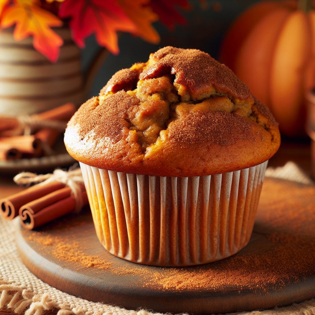 muffin senza glutine alla zucca e cannella per un dolce autunnale