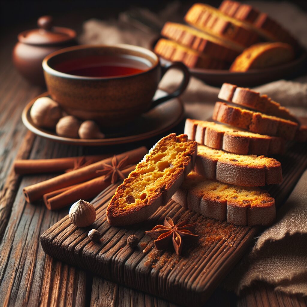 biscotti senza glutine alla cannella e noce moscata per uno snack speziato