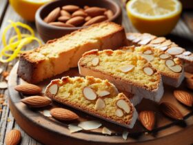 biscotti senza glutine alla farina di mandorle e limone per dolci leggeri