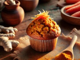 muffin senza glutine alla carota e zenzero per colazioni speziate