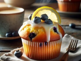 muffin senza glutine ai mirtilli e limone per colazioni dolci e rinfrescanti