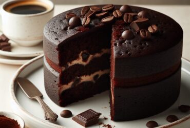 torta senza glutine al caffè e cioccolato per amanti del caffè