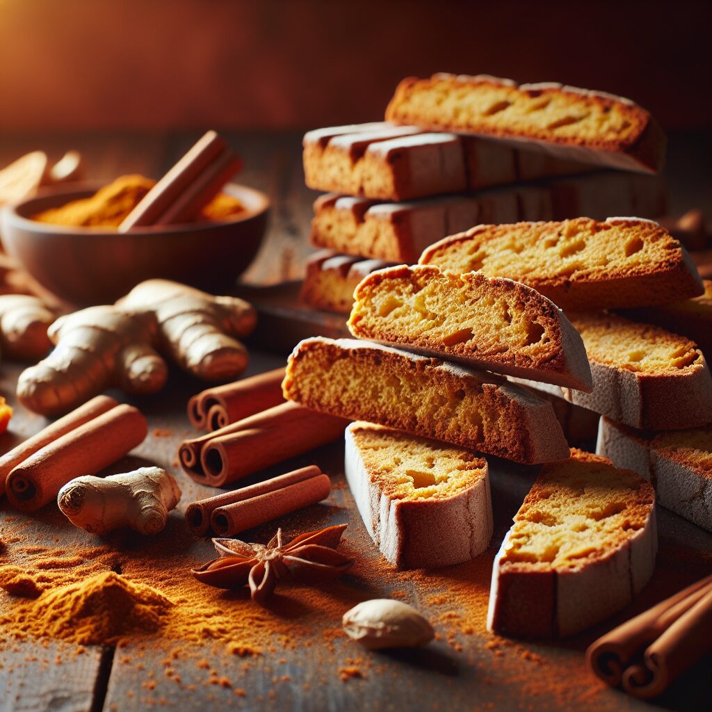 biscotti senza glutine alla cannella e zenzero per snack speziati