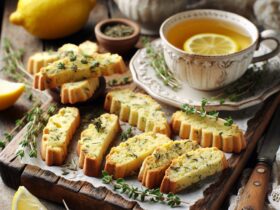 biscotti senza glutine al limone e timo per merende aromatiche