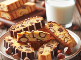 biscotti senza glutine alla nocciola e cioccolato per merende ricche e golose