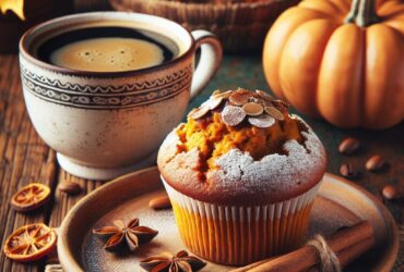 muffin senza glutine alla zucca e cannella per una colazione autunnale dolce e speziata