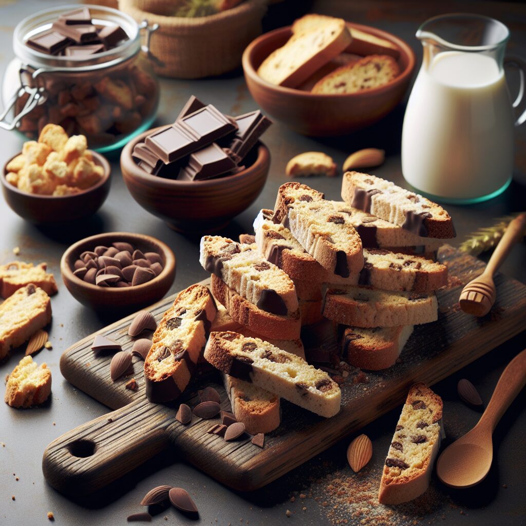 biscotti senza glutine alla farina di riso e cioccolato per merende semplici