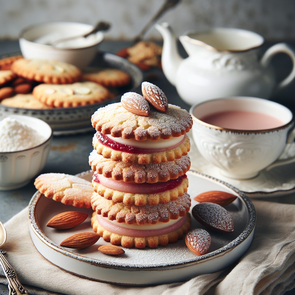 biscotti senza glutine alla farina di mandorle per dolci leggeri