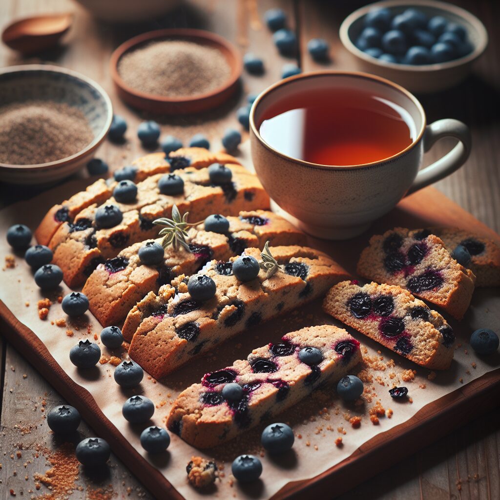 biscotti senza glutine alla farina di amaranto e mirtilli per merende nutrienti