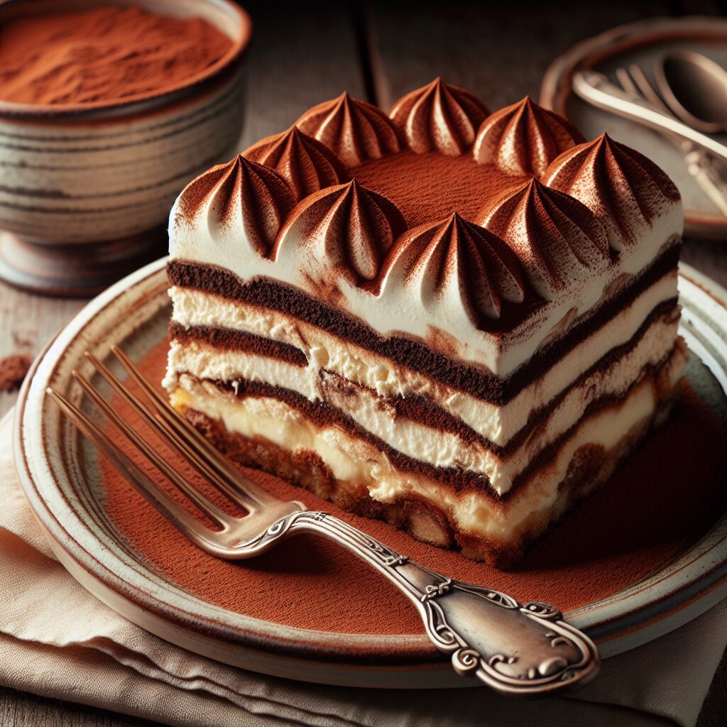 torta senza glutine al tiramisù per dessert italiano classico