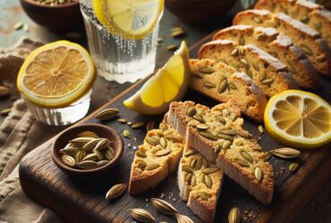 biscotti senza glutine al limone e semi di finocchio per una merenda aromatica