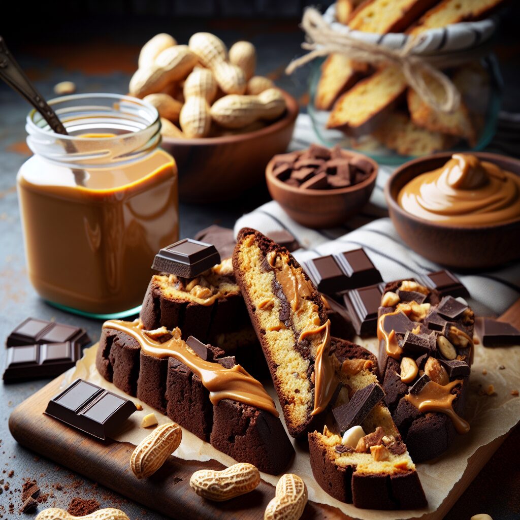 biscotti senza glutine al burro di arachidi e cioccolato per uno snack ricco e goloso