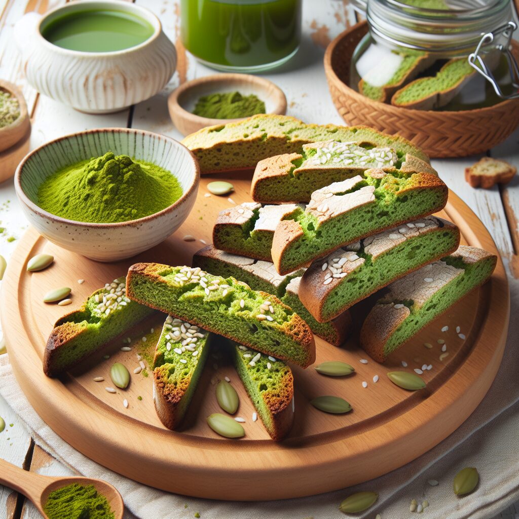 biscotti senza glutine al tè verde matcha per merende originali e salutari