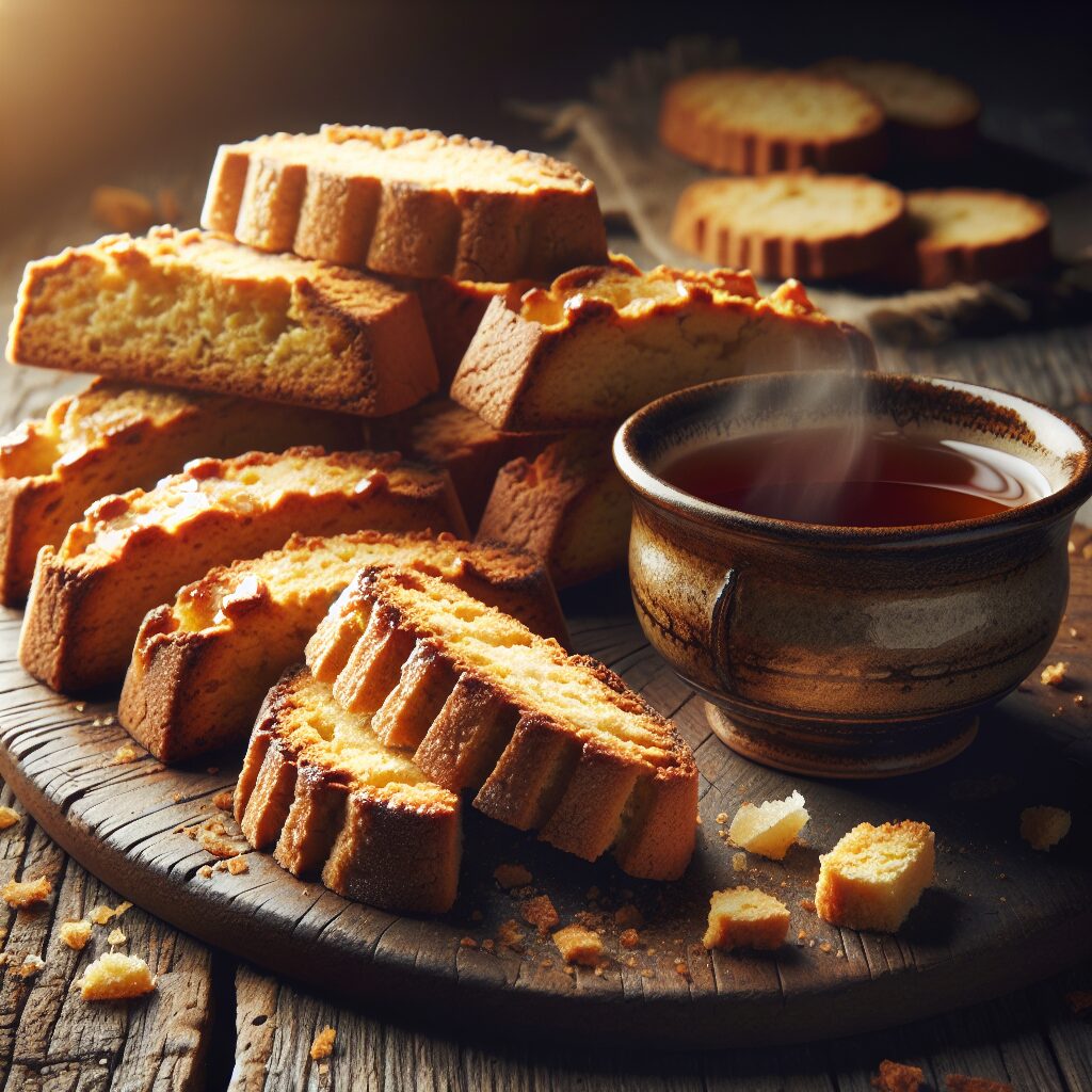 biscotti senza glutine al burro e zucchero di canna per snack tradizionali