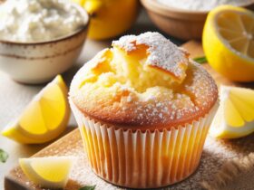 muffin senza glutine al limone e ricotta per colazioni leggere