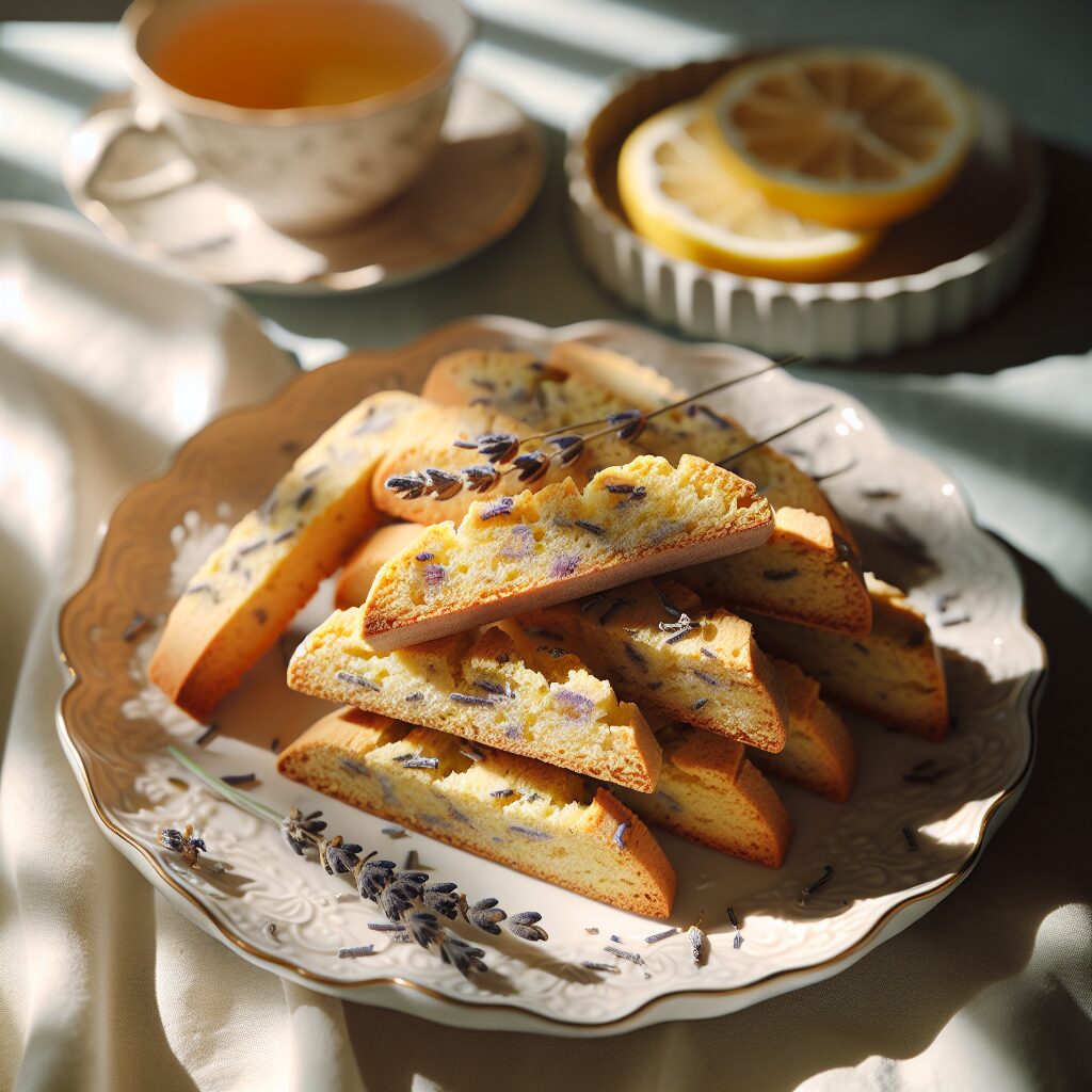 biscotti senza glutine al limone e lavanda per merende rilassanti e profumate