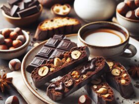 biscotti senza glutine al cioccolato e nocciola per merende ricche