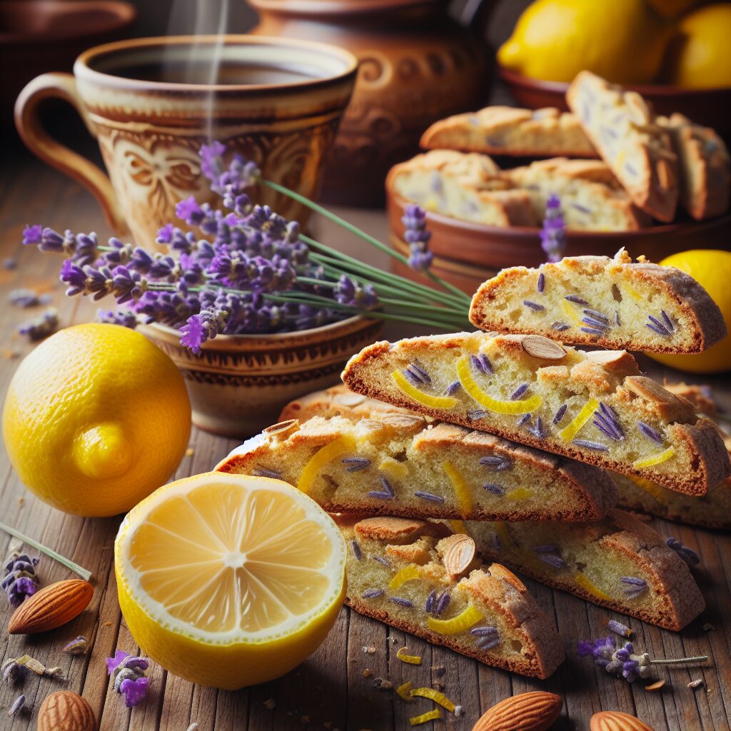 biscotti senza glutine al limone e lavanda per merende aromatiche