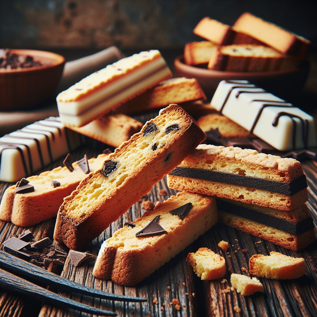 biscotti senza glutine alla vaniglia e cioccolato per merende dolci