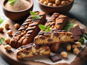 biscotti senza glutine alla farina di ceci e cioccolato per snack nutrienti