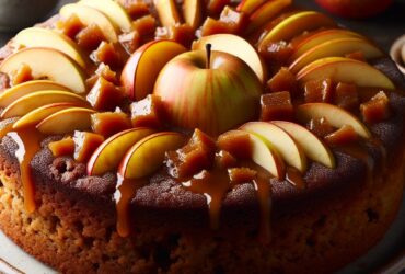 torta senza glutine al caramello e mele per un dolce autunnale delizioso