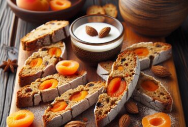 biscotti senza glutine alla farina di teff e albicocche per snack salutari