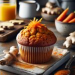 muffin senza glutine alla carota e zenzero per colazioni speziate