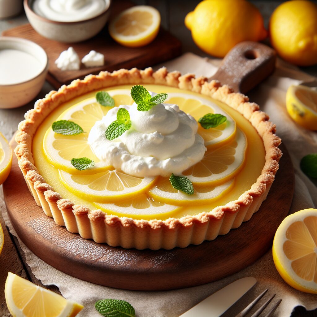 torta senza glutine al limone e ricotta per dolci leggeri e freschi