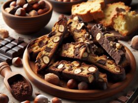 biscotti senza glutine alla nocciola e cioccolato per uno snack ricco e goloso