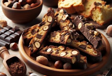 biscotti senza glutine alla nocciola e cioccolato per uno snack ricco e goloso