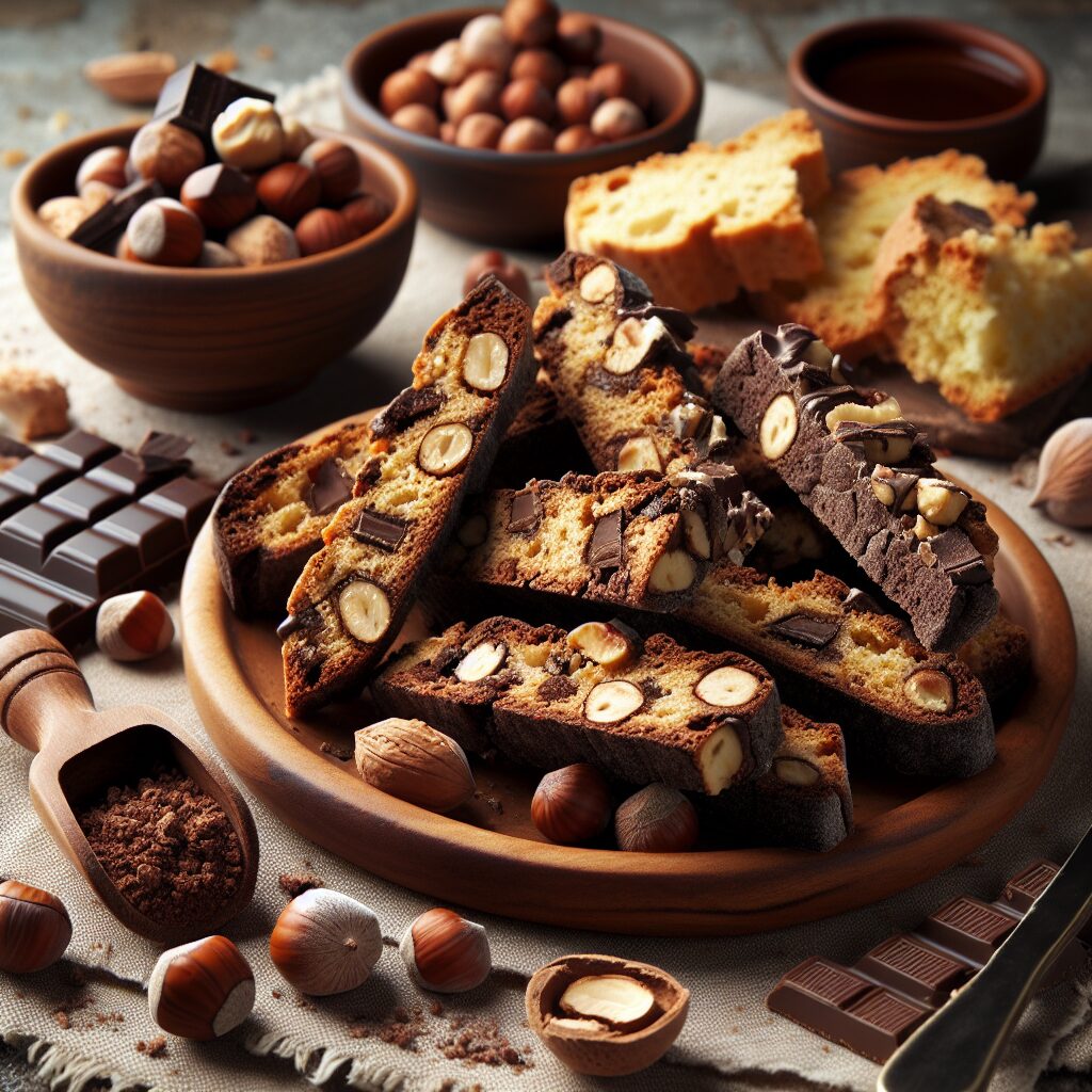 biscotti senza glutine alla nocciola e cioccolato per uno snack ricco e goloso