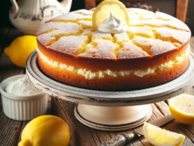 torta senza glutine al limone e ricotta per dessert leggeri