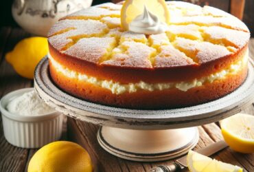 torta senza glutine al limone e ricotta per dessert leggeri