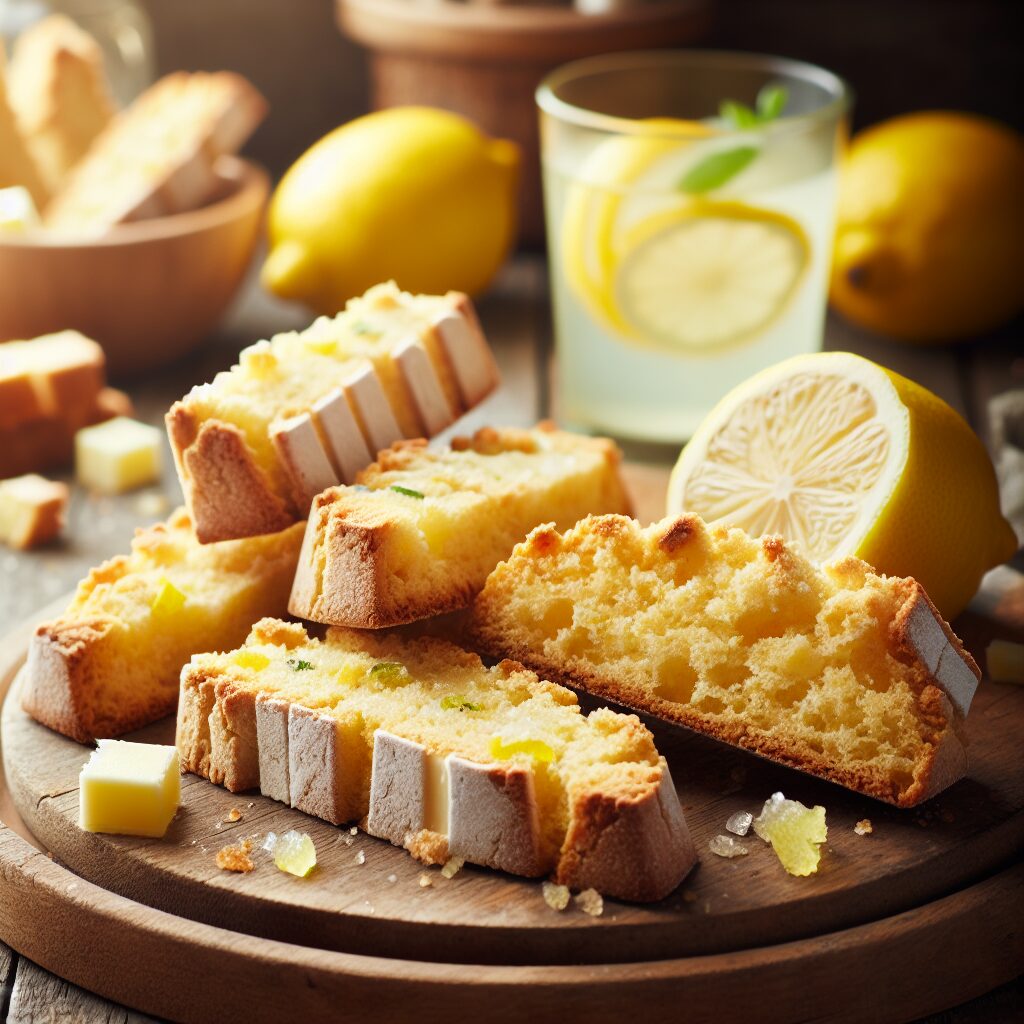 biscotti senza glutine al burro e limone per merende fresche e leggere