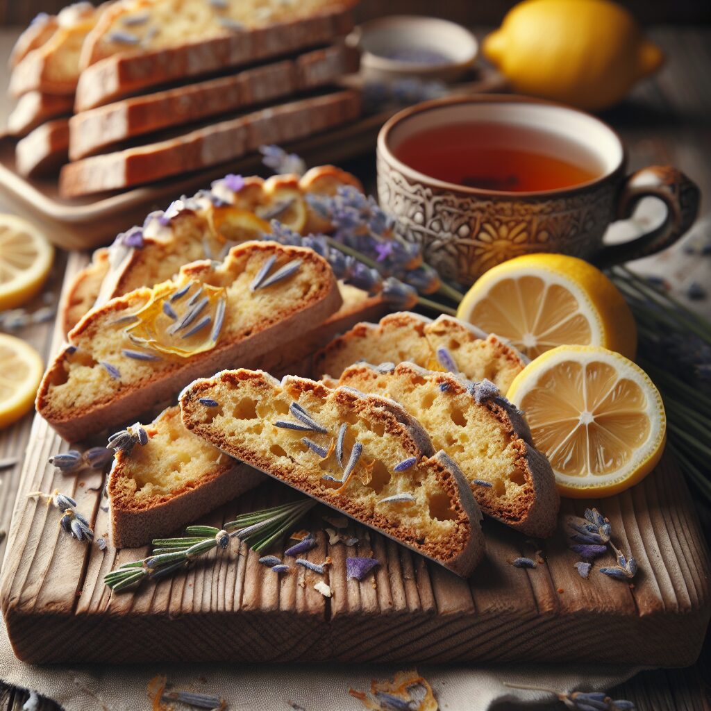 biscotti senza glutine al limone e lavanda per merende aromatiche